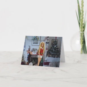 Merry Christmas. Blank Christmas Card