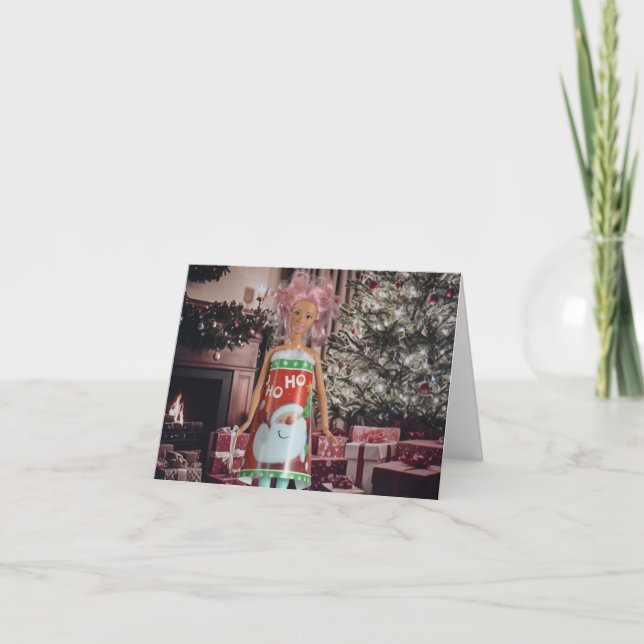 Merry Christmas. Blank Christmas Card (Front)