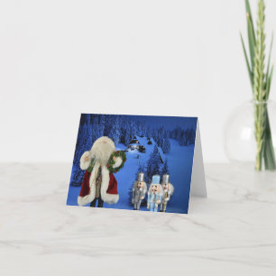 Merry Christmas. Blank Christmas Card