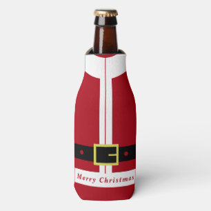 Merry Christmas Bottle Cooler Gift Santa Claus