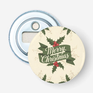 Merry Christmas Bottle Opener