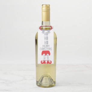 Merry Christmas Bottle Tag