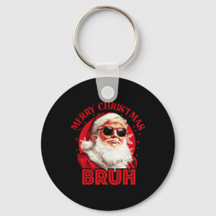 Merry Christmas Bruh Trump Make Christmas Great Ag Key Ring