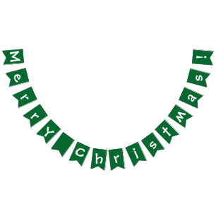 Merry Christmas! Bunting Flags