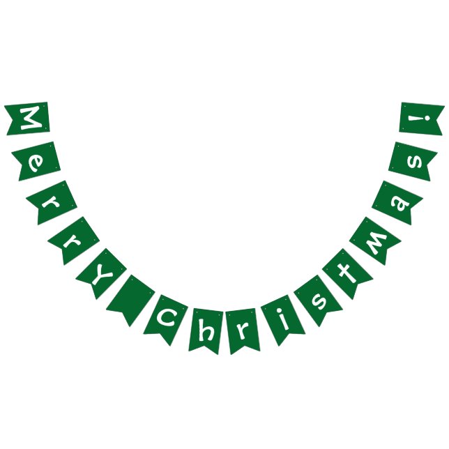 Merry Christmas! Bunting Flags (All)