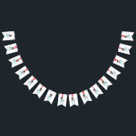 Merry Christmas Bunting Flags with Musical Snowman<br><div class="desc">Funny Christmas Bunting Flags with Snowmans with Guitar and Text - Merry Christmas - Drawing - or Choose / Add Your Unique Text / Name / Colour - Make Your Special Bunting Flags Gift - Resize and move or remove and add elements / text with Customisation tool ! Drawing and...</div>