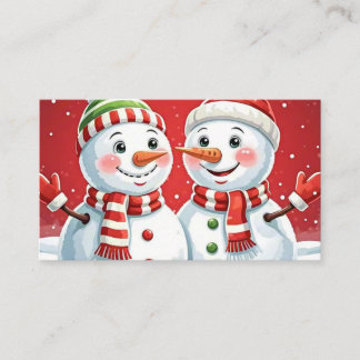 Merry Christmas Business Card
