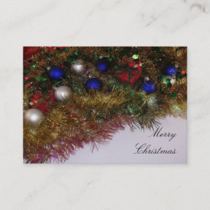 Merry Christmas Business Card