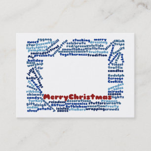 Merry Christmas Business Card