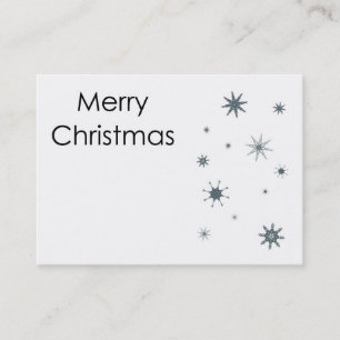 Merry Christmas Business Card
