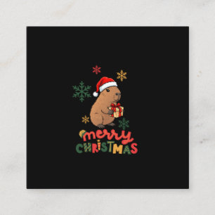 MERRY CHRISTMAS CALLING CARD