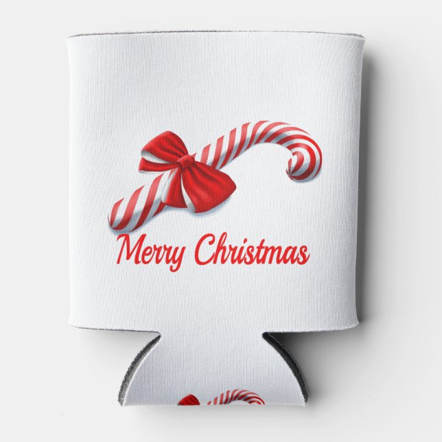 Merry Christmas Can Cooler (Front)