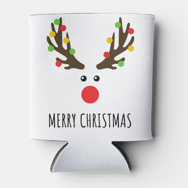 MERRY CHRISTMAS CAN COOLER (Front)