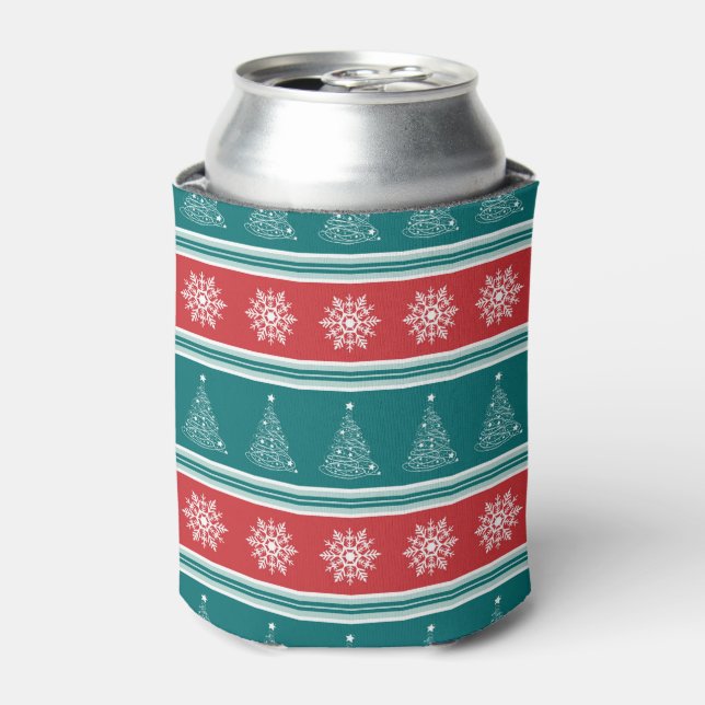 Merry Christmas Can Cooler (Can Front)