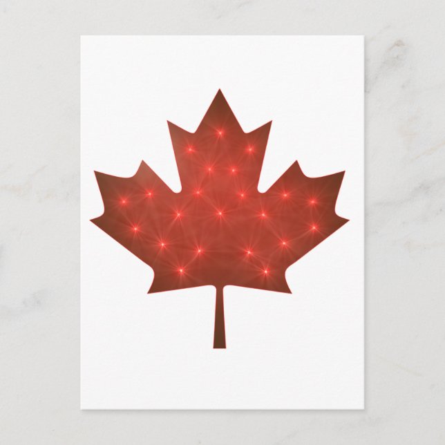 Merry Christmas, Canada Holiday Postcard (Front)