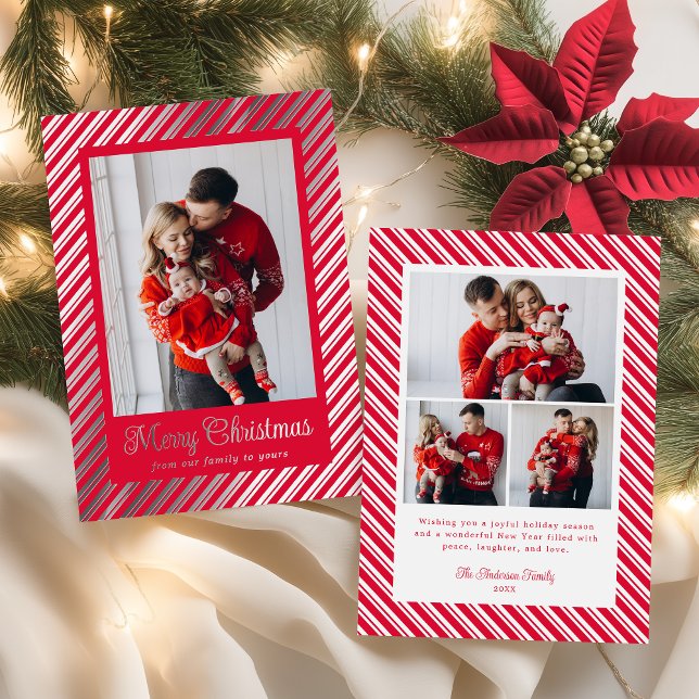 Merry Christmas Candy Cane Stripes Holiday (Creator Uploaded)