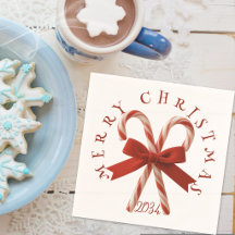 Merry Christmas Candy Canes Holiday Party