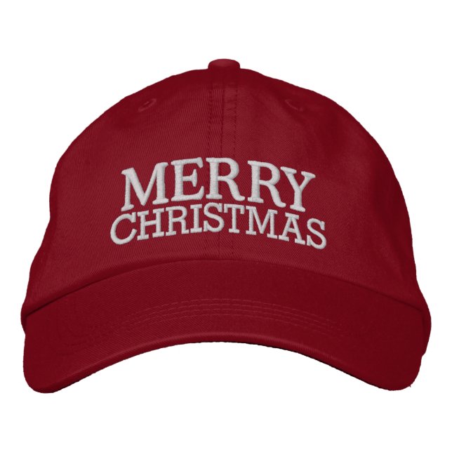 Merry Christmas Cap by SRF (Front)