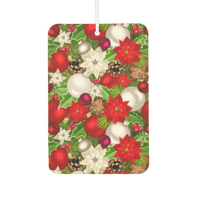Merry Christmas Car Freshener (Front)