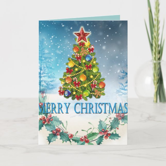 Merry Christmas card (Front)