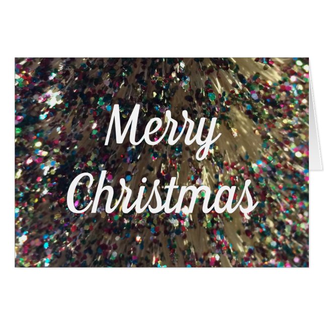 Merry Christmas, card (Front Horizontal)
