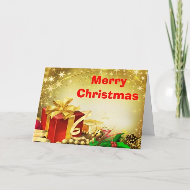 Merry Christmas Card (Front)