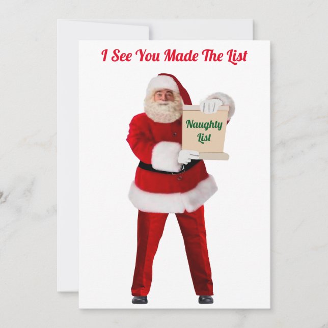 Merry Christmas Card (Front)