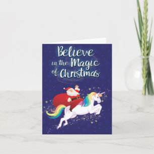 Merry Christmas Card - Believe in the Magic