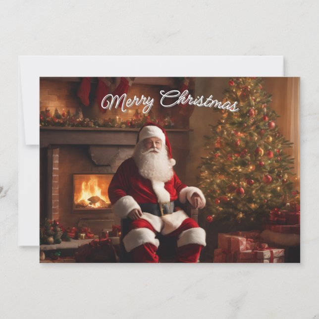 Merry Christmas Card – Elegant & Festive (Front)