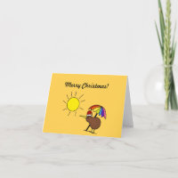 Merry Christmas Card for Kiwis