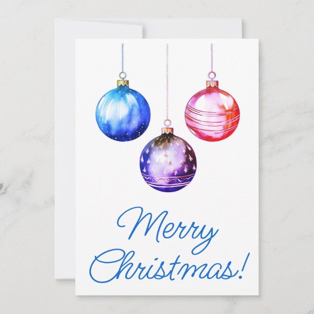 Merry Christmas cards (Front)