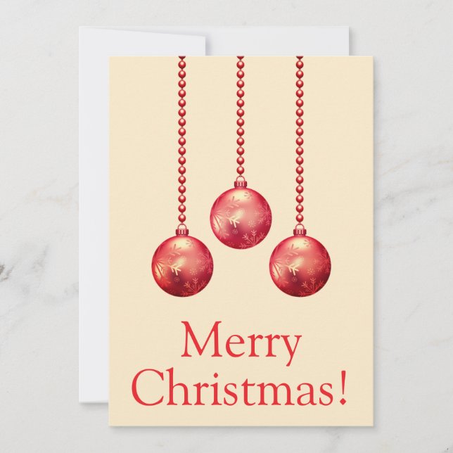 Merry Christmas cards (Front)