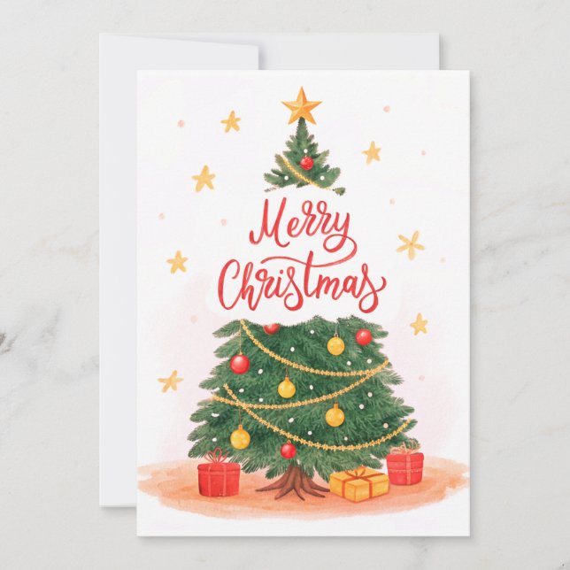 Merry Christmas cards (Front)