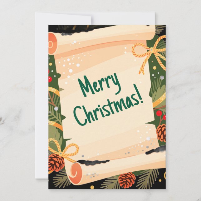 Merry Christmas cards (Front)
