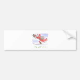 Merry Christmas Cards Bumper Sticker