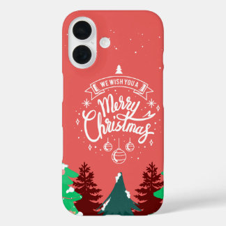Merry Christmas iPhone 16 Case