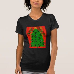 merry christmas CAT TREE T-Shirt