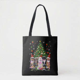 Merry Christmas Cat Xmas Men Women Kids Christmas Tote Bag