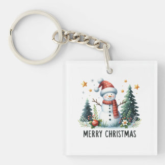 Merry Christmas – Celebrate the Season of Joy and  Key Ring