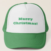 Merry Christmas Celebration Love Handsome-Cap Trucker Hat (Front)