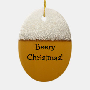 Merry Christmas Ceramic Ornament