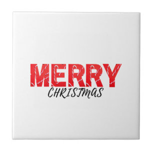 Merry Christmas       Ceramic Tile