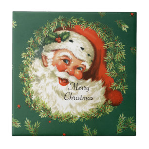 Merry Christmas Ceramic Tile