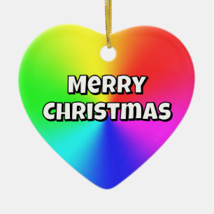 Merry Christmas (Change the Words) Ornament