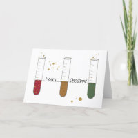 Merry Christmas Chem Science Test Tube Lab Teacher