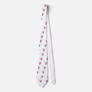 Merry Christmas Chickadee Tie
