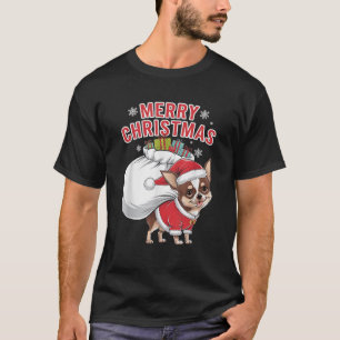 Merry Christmas Chihuahua  T-Shirt