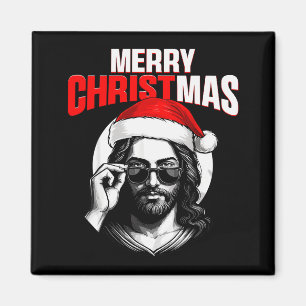 Merry Christmas Christian Jesus Pyjamas Pjs Xmas M Magnet