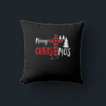 Merry Christmas Christians Red Buffalo Plaid Cross Cushion<br><div class="desc">This is a great gift for your family,  friends during Hanukkah holiday. They will be happy to receive this gift from you during Hanukkah holiday.</div>