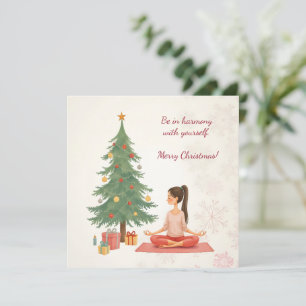 Merry Christmas! Christmas card.  Holiday Card